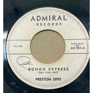 Preston Epps Bongo Express / Flamenco Bongo Pt. 2 45 Rock Promo Admiral 901 - Bild 1 von 4