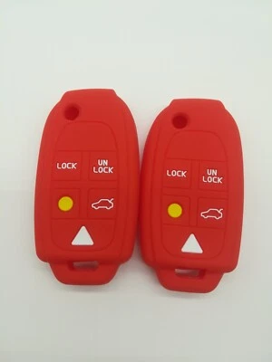 2*Key Cover for 2004 2005 2006 2007 2008 2009 2015 Volvo XC90 XC70 V70 S80 S60 — 第 1/3 张图片