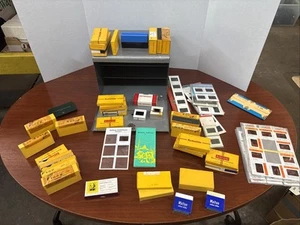 Lotto diapositive vintage - 30+ "scatole" del 1940+ con custodia ***non testate - Foto 1 di 24