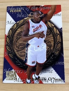 SHAQUILLE O'NEAL1996 Fleer Team USA Masters Of The Game #36 Lakers - Magic - Foto 1 di 2