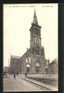 AK La Clayette, L ́Eglise - Bild 1 von 2