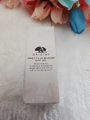 ORIGINS PRETTY IN BLOOM SPF20 Long Wear Foundation  Shade 610 Deep Neutral - Image 1 of 4