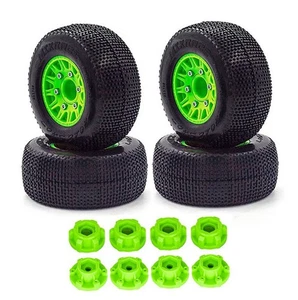 Short Course 2.2/3.0 Wheel for 12, 14 & 17mm Hex & Tire Set (4) OD=110mm - Picture 1 of 1