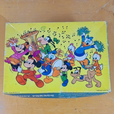 Vintage Disney Parade Character 48-piece Springbok kids jigsaw puzzle 12×17 - Image 1 of 4