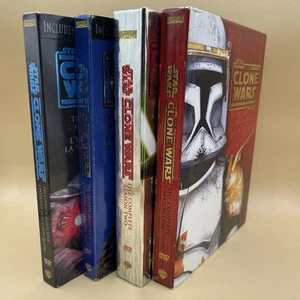 Star Wars, The Clone Wars; Series, Season 1-4 (DVD TV-Series) All Discs Included - Bild 1 von 24