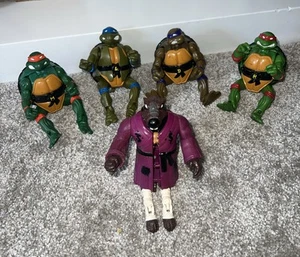 Figuras de acción Teenage Mutant Ninja Turtles 1992 astilla mutante x5 ❤️ - Imagen 1 de 16