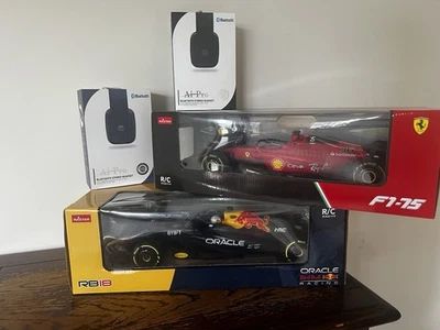 Formula One Oracle Red BULL & Ferrari Official Replica Remote Control Cars  - Image 1 of 4
