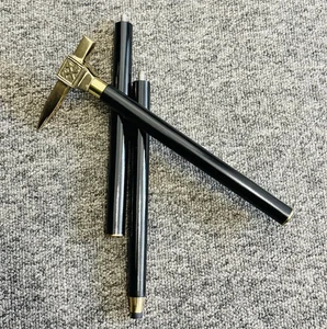 Brass Designer Victorian Handle Head Wooden Walking Stick Ax Cane Gift - Picture 1 of 11