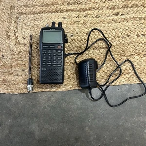 ICOM IC-R20 Scanner Made In Japan Works As Is W/Belt Clip & Charger - Picture 1 of 11