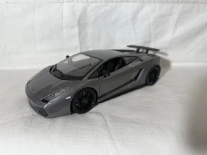 Modellino pressofuso Maisto scala 1/18 Lamborghini Gallardo Superleggera - Grigio - Foto 1 di 11