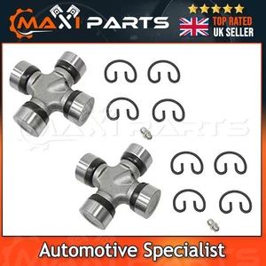 Land Rover Defender & Discovery 1990-16 Propshaft UJ Universal Joints x2 27X75mm - Picture 1 of 3