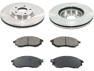 Kit de pastillas de freno y rotor delantero para Nissan 370Z 2012-2020 54599GJFD 2013 2014 2015 Foto 1 de 2