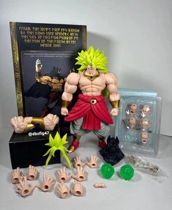 SH Figuarts Dragon Ball Z Kong Studio / Beast Deities Broly SSJ3 B012 *SELLADO* - Imagen 1 de 12