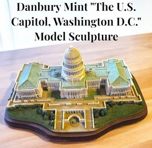 Danbury Mint US Capital Washington DC historisches Gebäudemodell - kleiner Schaden - Bild 1 von 10
