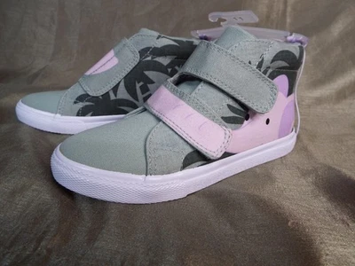 NUEVO CON ETIQUETAS Cat & Jack Niñas Talla 11 Jungle Rosa Elefante Zapatillas Cierre de Gancho y Lazo Foto 1 de 4