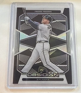 2020 Panini Chronicles - Obsidian Freddie Freeman #53 - Picture 1 of 2