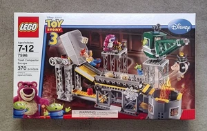NEW Lego TOY STORY 7596 Trash Compactor Escape. Woody. (2) Aliens. Hamm. Lotso - Picture 1 of 10