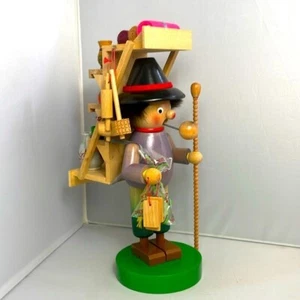 STEINBACH Affumicatore 'Mercator' Pedler con Incenso Made in Germany Legno Natale - Foto 1 di 15