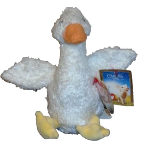 Ty Beanie Baby - GUSSY the Goose Charlotte's Web Movie Promo (6.5 Inch) MWMTs - Picture 1 of 12