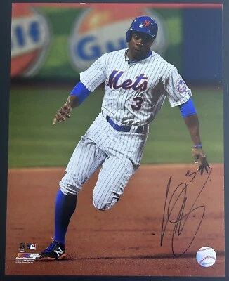 Archivo fotográfico autografiado por Curtis Granderson 11x14 Mets Yankees béisbol Foto 1 de 2