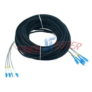 Cable de conexión de fibra monomodo LC-SC UPC 4 hilos 9/125 1 pieza 30 m para campo exterior - Imagen 1 de 1