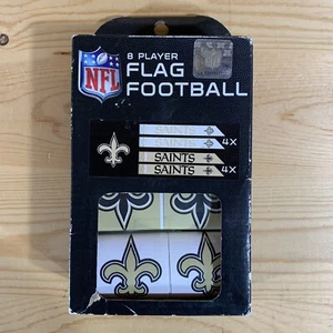 New Orleans Saints NFL Flag Football Team Set - 8 Players - Franklin Sports - Picture 1 of 3