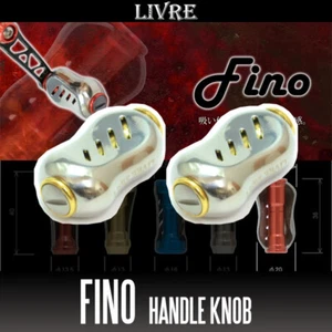 LIVRE Fino Manopola Manico Titanio 2 pezzi ARGENTO/ORO - Foto 1 di 1