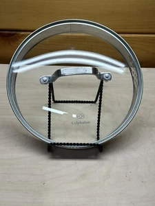 Calphalon 10" Inch Deep Strainer Glass & Stainless Replacement Lid Only - Picture 1 of 4