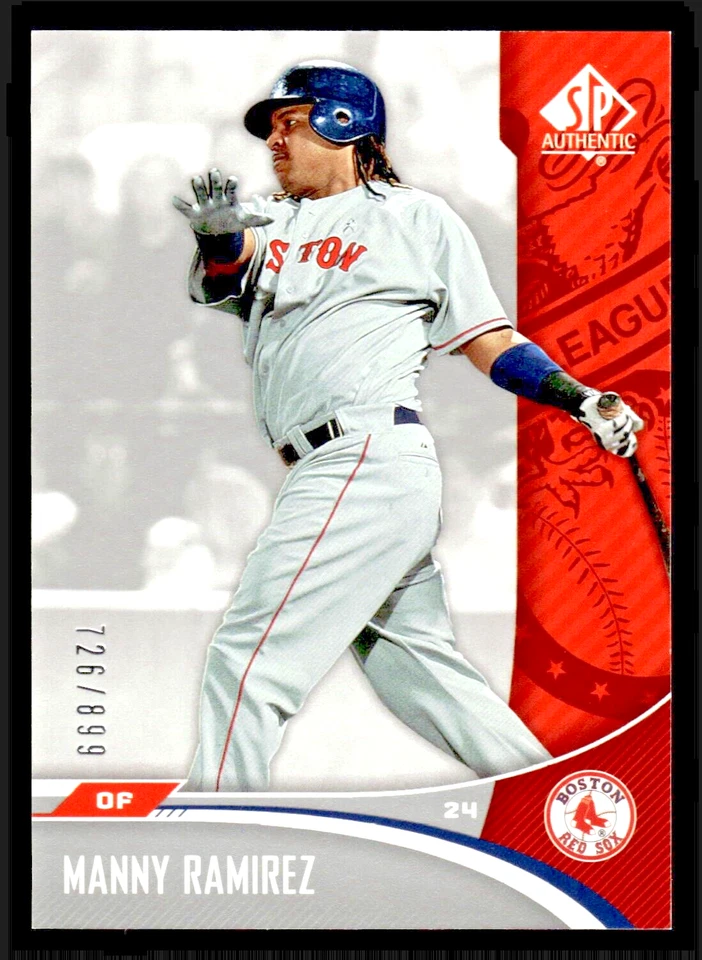 2006 SP Authentic Manny Ramirez #113 -/899 - Boston Red Sox - Image 1 of 1