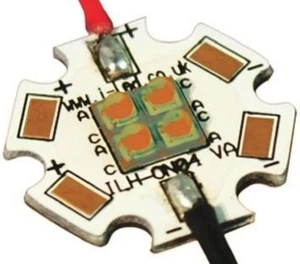 ILS ILH-ON04-RDOR-SC201 OSLON4 PowerStar LED Circular Array 4 rot-orange LEDs - Bild 1 von 1