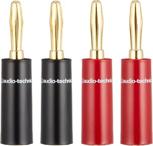 Audio-Technica AT6301 Solderless Banana Plug / Japan / AIRMAIL with TRACKING - Picture 1 of 2