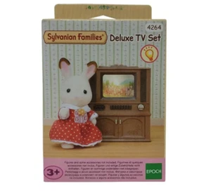 Sylvanian Families 4264 Deluxe TV Set - Epoch - Imagen 1 de 2