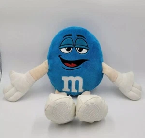 M&M's 12" World Blue Character Big Face Stuffed Plush. pp1 - Picture 1 of 5