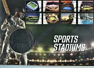 2020 Sports Stadiums Limited Edition Medallion Cover, PMC, only 1000 made - Picture 1 of 4