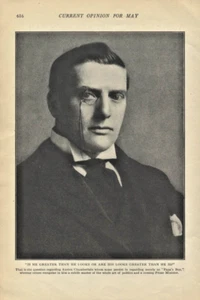 1921 Austen Chamberlain Unionist Party Commons UK History Genealogy Old Article - Picture 1 of 2