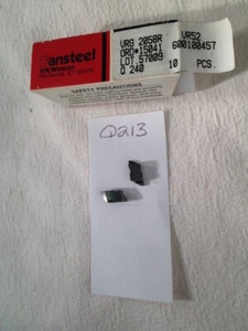 10 NEUE VR WESSON NG 2058R ERSTKLASSIGE HARTMETALLEINSÄTZE. GRADE VR52. {Q213} - Bild 1 von 2