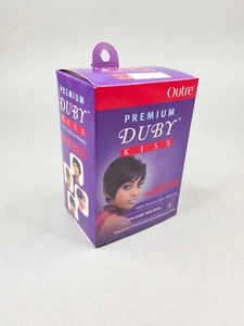 4" Duby Kiss #2 Darkest Brown Outre Premium 100% Human Hair Weaving Wvg Short - Picture 1 of 6