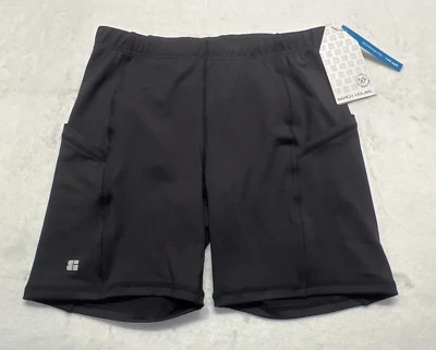 NWT Beach House Sport Swim Shorts Womens 8 Swimsuit Jammer Bottom Black Pockets - Image 1 of 4