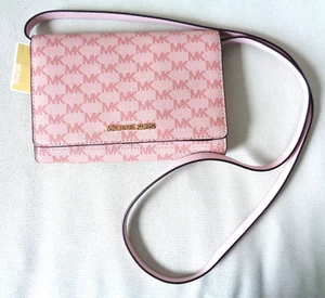MICHAEL KORS, rosa Töne, Crossbody Clutch. Neu mit Etikett. Wohnmobil 168 $. - Bild 1 von 8
