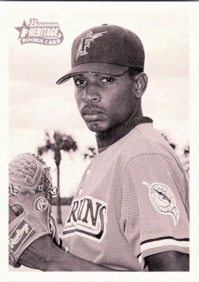 2001 Bowman Heritage #207 Denny Bautista RC Florida Marlins - Image 1 of 2