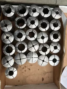 HARDINGE / LYNDEX 3J COLLET ASSORTED SIZES DROP LIST - Picture 1 of 4