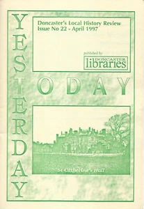 Yesterday Today Doncaster Local History Apr 1997 History Beechfield Zoo etc vgc - Foto 1 di 1