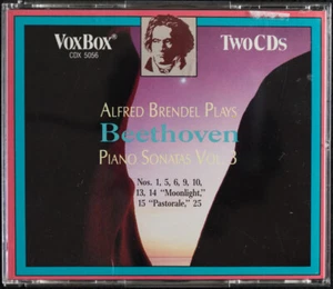 Alfred Brendel, Ludwig van Beethoven - Piano Sonatas, Vol. III (2xCD) (VG) - Foto 1 di 5