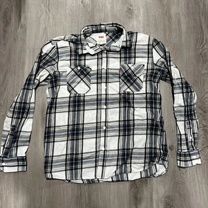 Levi’s Large Long Sleeve Button Up Flannel Shirt - Picture 1 of 6