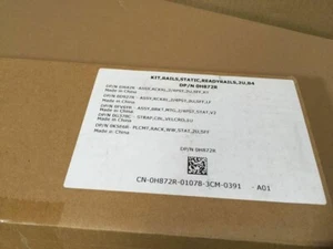 New Genuine Dell Poweredge R510 R520 R530 R720 R730 R820 2U Static Rails H872R - Picture 1 of 3