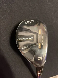 NEW Callaway Rogue ST Pro 2 Hybrid 18° Mitsubishi Rayon X Flex Extra Stiff - Picture 1 of 6