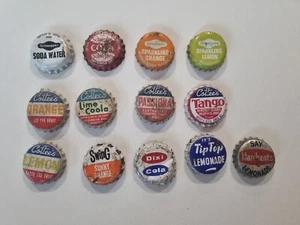 13x Schweppes vintage beer bottle cap top lid crown Cottees Dixi Tip Top Swing - Bild 1 von 12