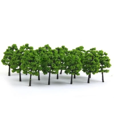 20pcs 7cm,Model Trees For Train Railroad Diorama Wargame Park Landscape Scenery - Image 1 of 4
