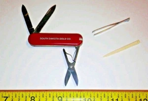 victorinox swiss army knife ROSTFREI ADVERTISING SOUTH DAKOTA GOLD MINING CO. - Picture 1 of 5