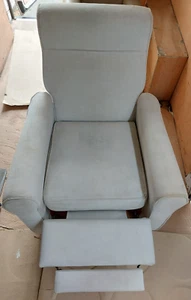 ARMCHAIR Ikea MUREN Recliner Grey Fabric in good condition - Picture 1 of 7